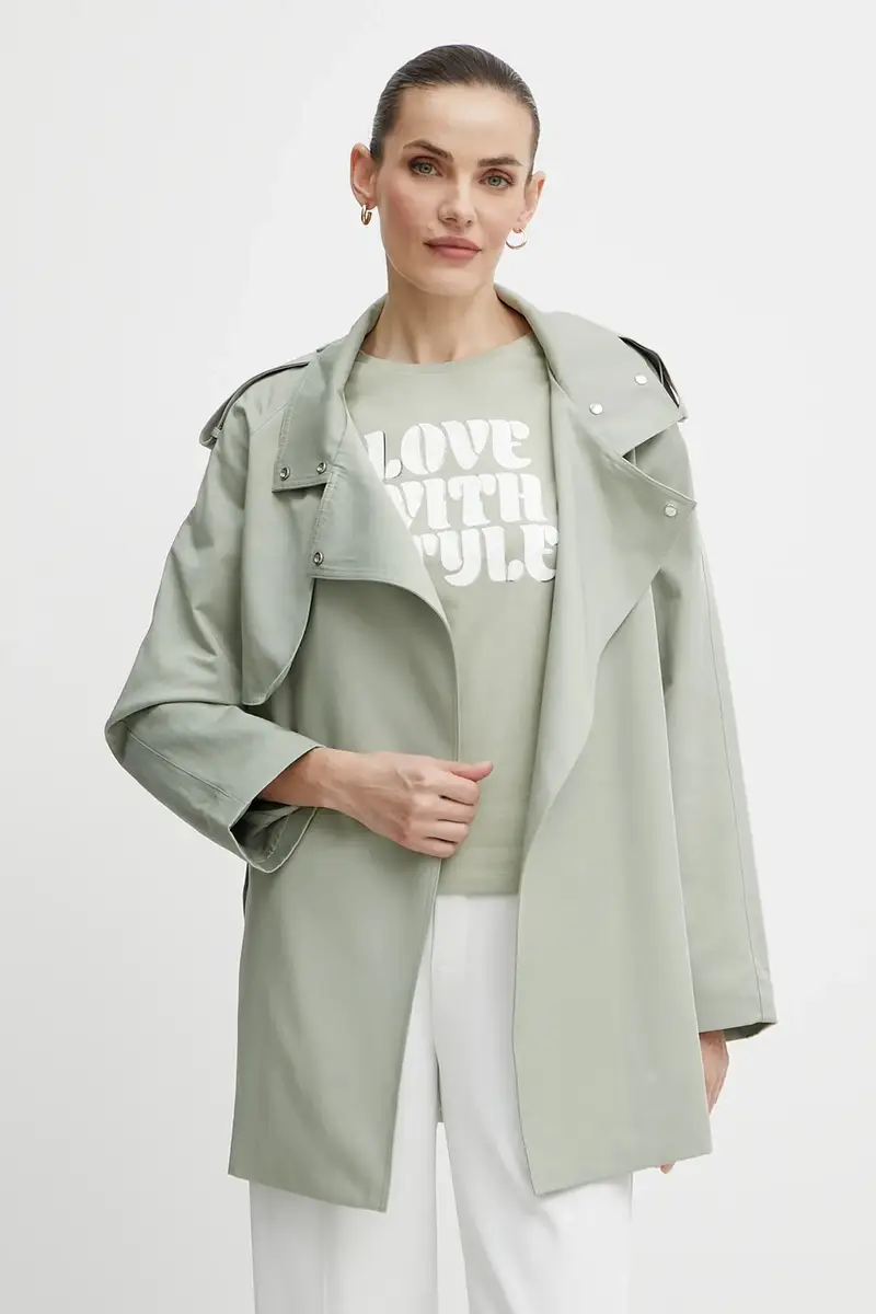 cappotto GLINE colore verde GLINE miniatura 4