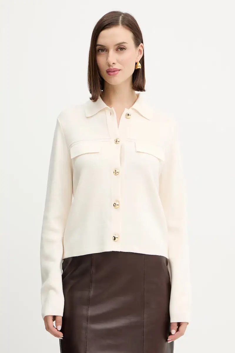 Morgan Cardigan Donna Beige 3574411