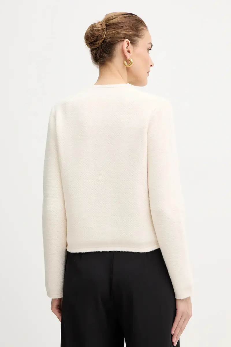 Morgan Cardigan Donna Beige 3840388 miniatura 3