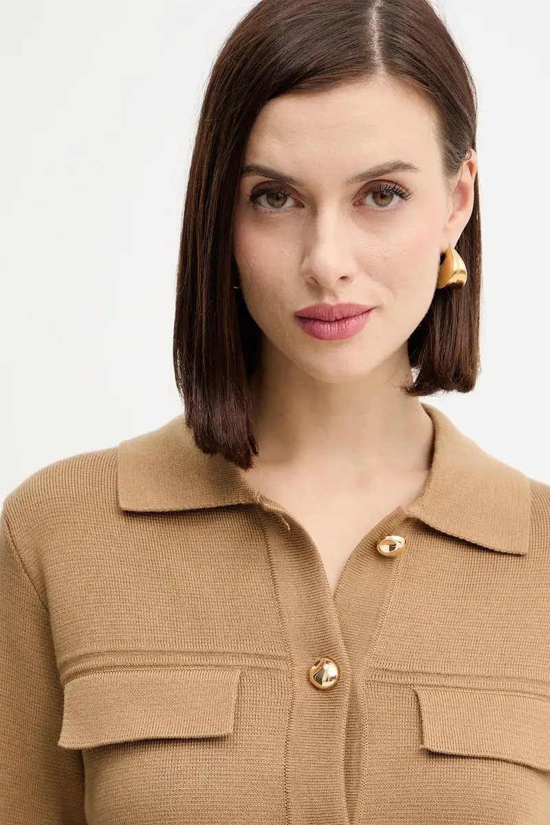 Morgan Cardigan Donna Marrone 3619865 miniatura 4