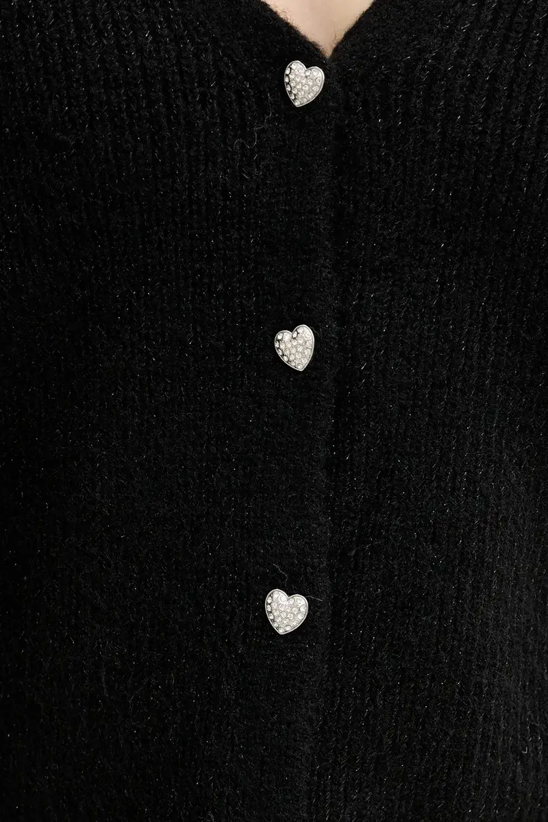 Morgan Cardigan Nero 3957009 miniatura 5