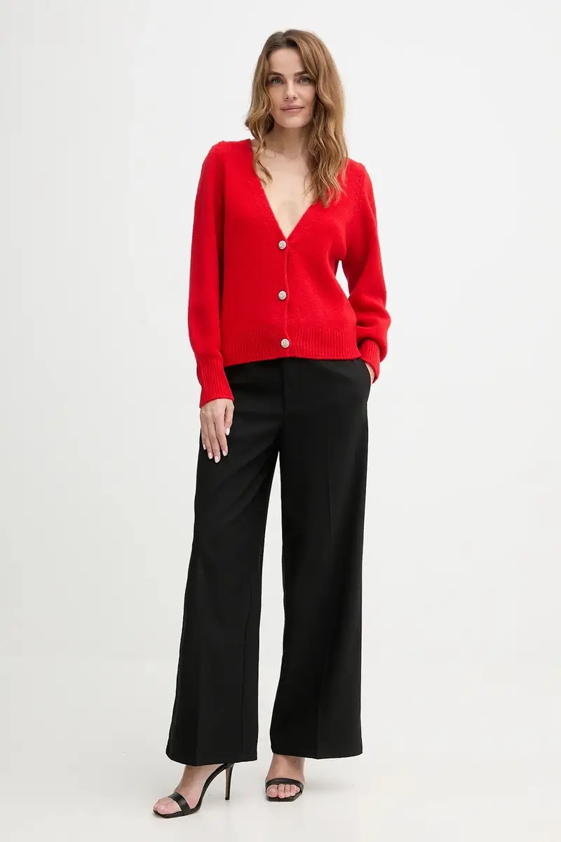 Morgan Cardigan Rosso 3982428 miniatura 2