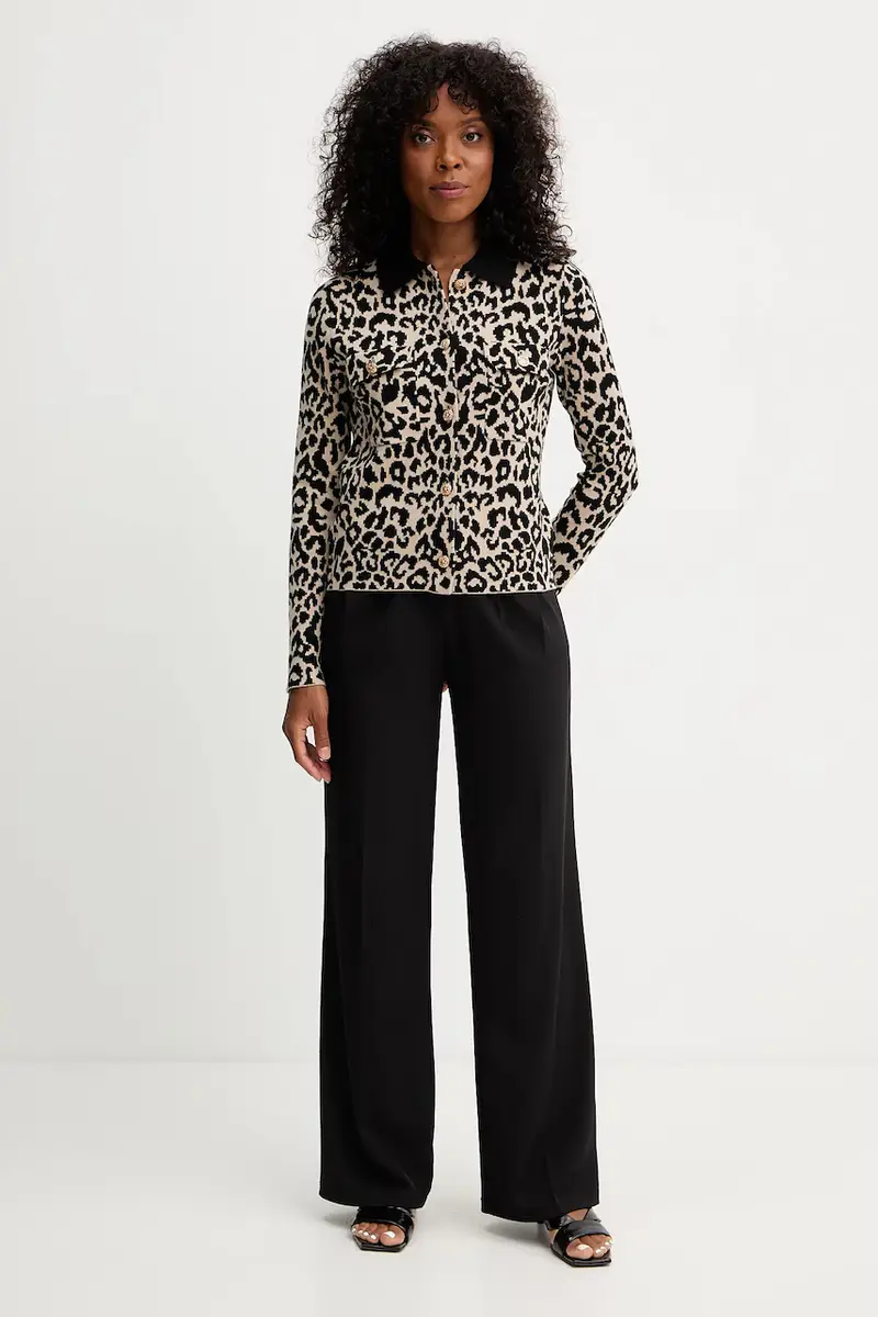 Morgan Cardigan Donna Beige 3573443 miniatura 2