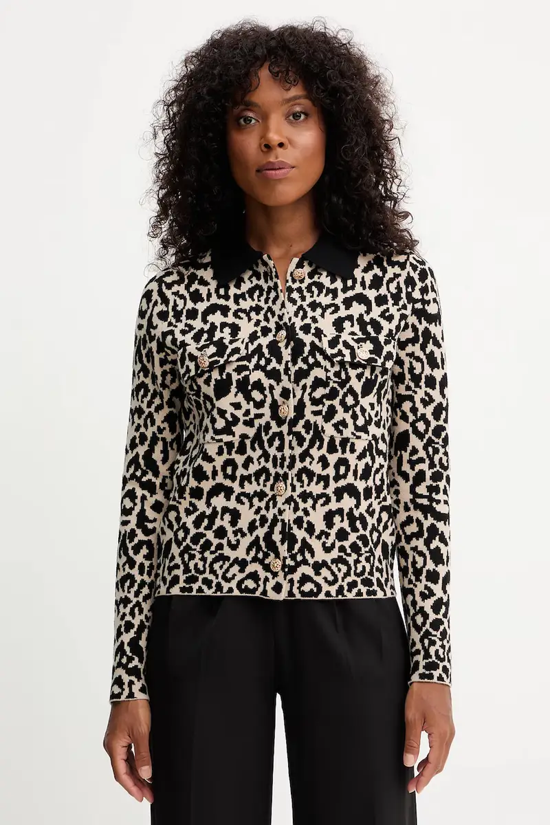 Morgan Cardigan Donna Beige 3573443