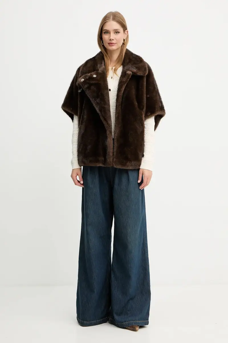 Morgan Cardigan Donna Beige 3242684 miniatura 2