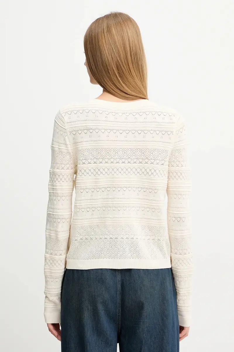 Morgan Cardigan Donna Beige 3242684 miniatura 3