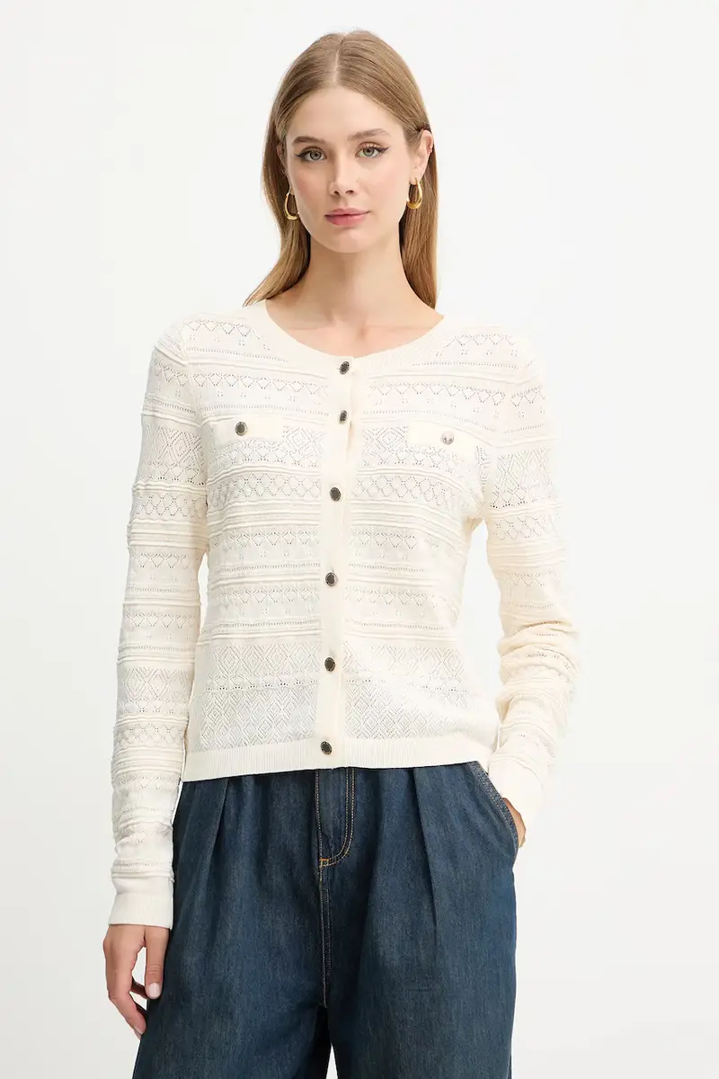Morgan Cardigan Donna Beige 3242684