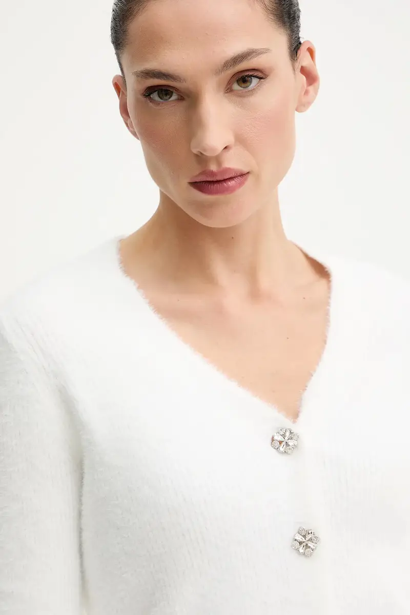 Morgan Cardigan Donna Bianco 3918616 miniatura 4