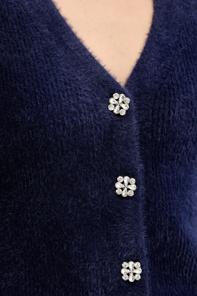 Morgan Cardigan Donna Blu 3841439 miniatura 5