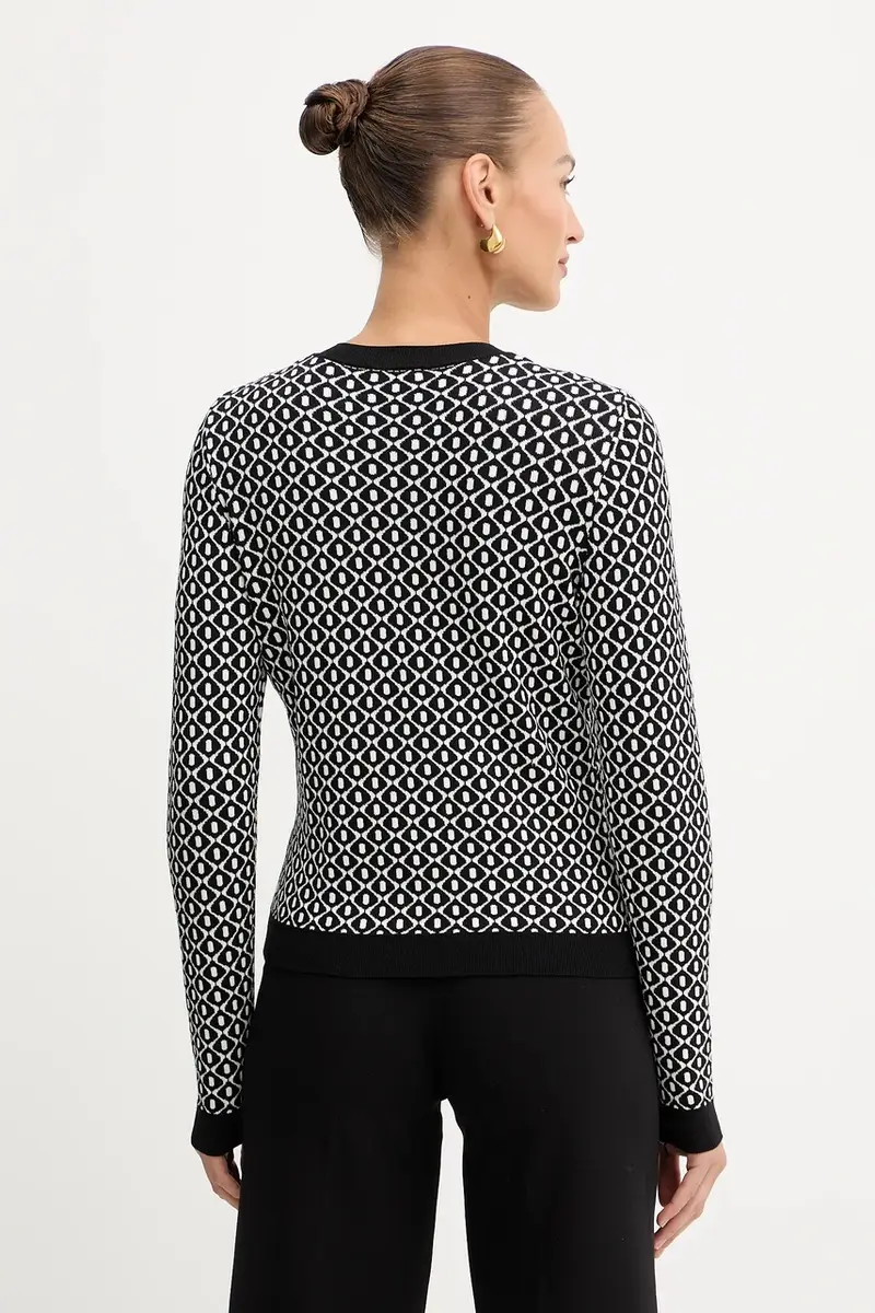 Morgan Cardigan Donna Nero 3647638 miniatura 3