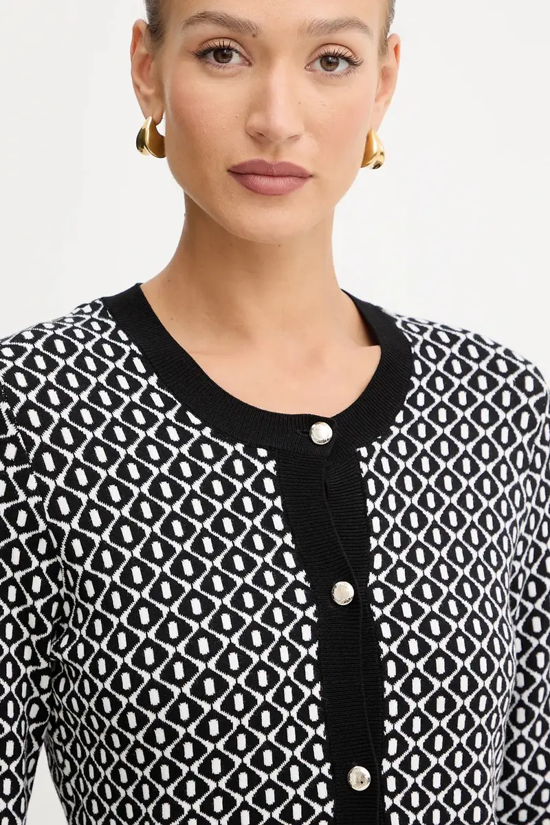 Morgan Cardigan Donna Nero 3647638 miniatura 4