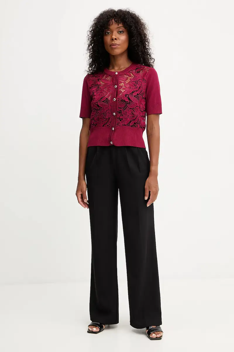 Morgan Cardigan Donna Rosso 3740163 miniatura 2