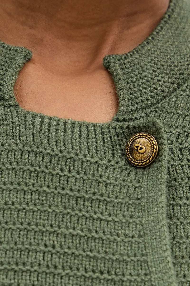 Morgan Cardigan Donna Verde 3921560 miniatura 5