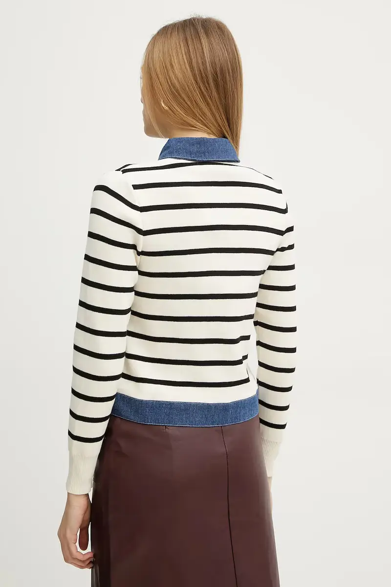 Morgan Cardigan Donna Beige 3292100 miniatura 3