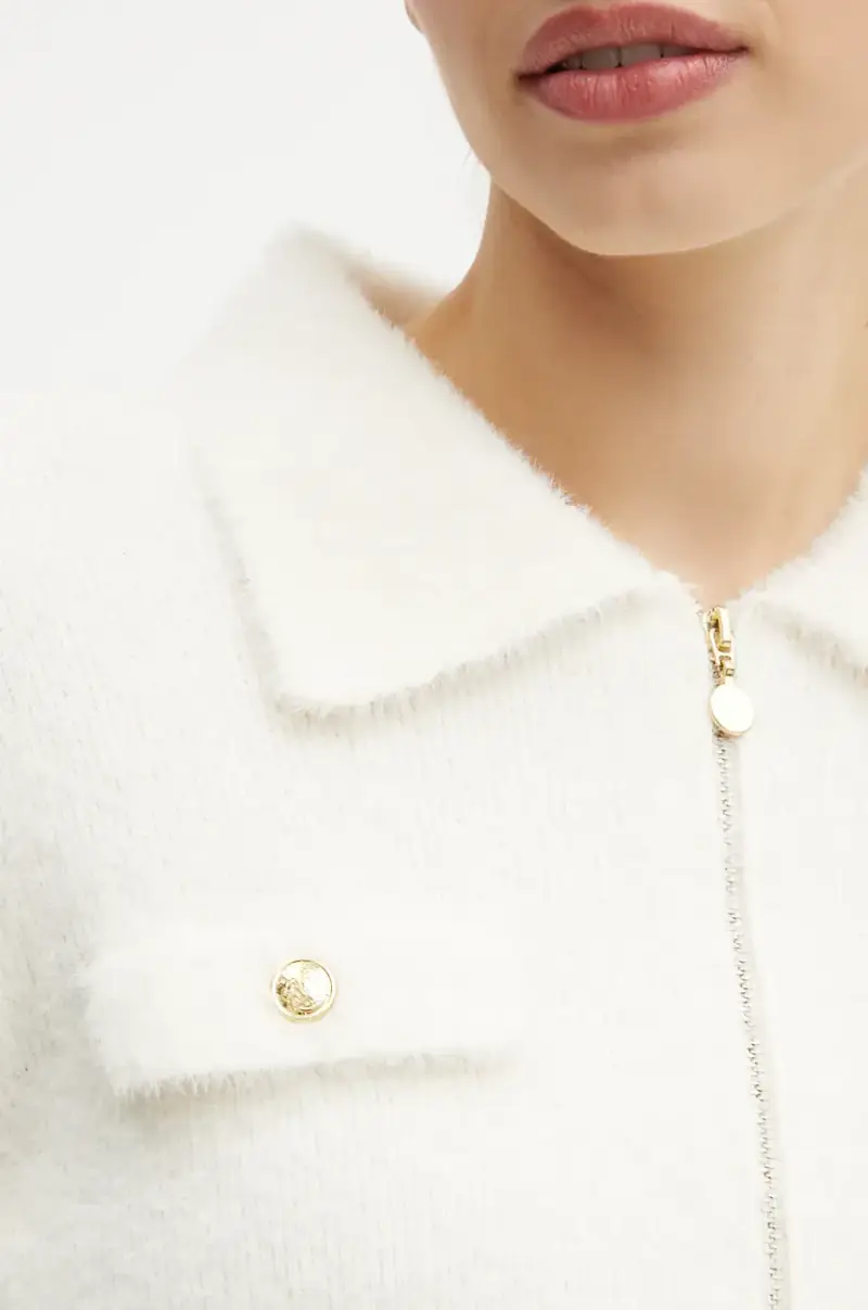 Morgan Cardigan Donna Beige 3121054 miniatura 5