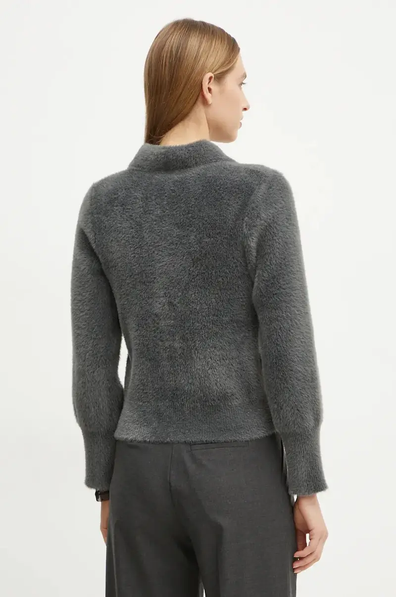 Morgan Cardigan Donna Grigio 3137492 miniatura 3