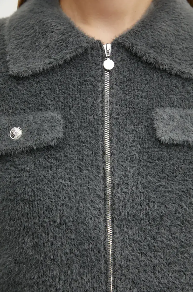 Morgan Cardigan Donna Grigio 3137492 miniatura 5