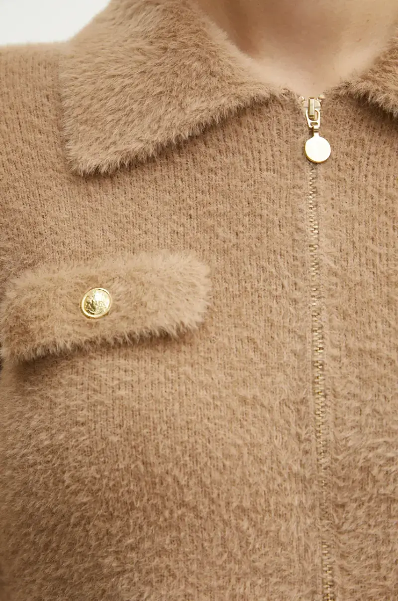 Morgan Cardigan Donna Marrone 3138177 miniatura 5