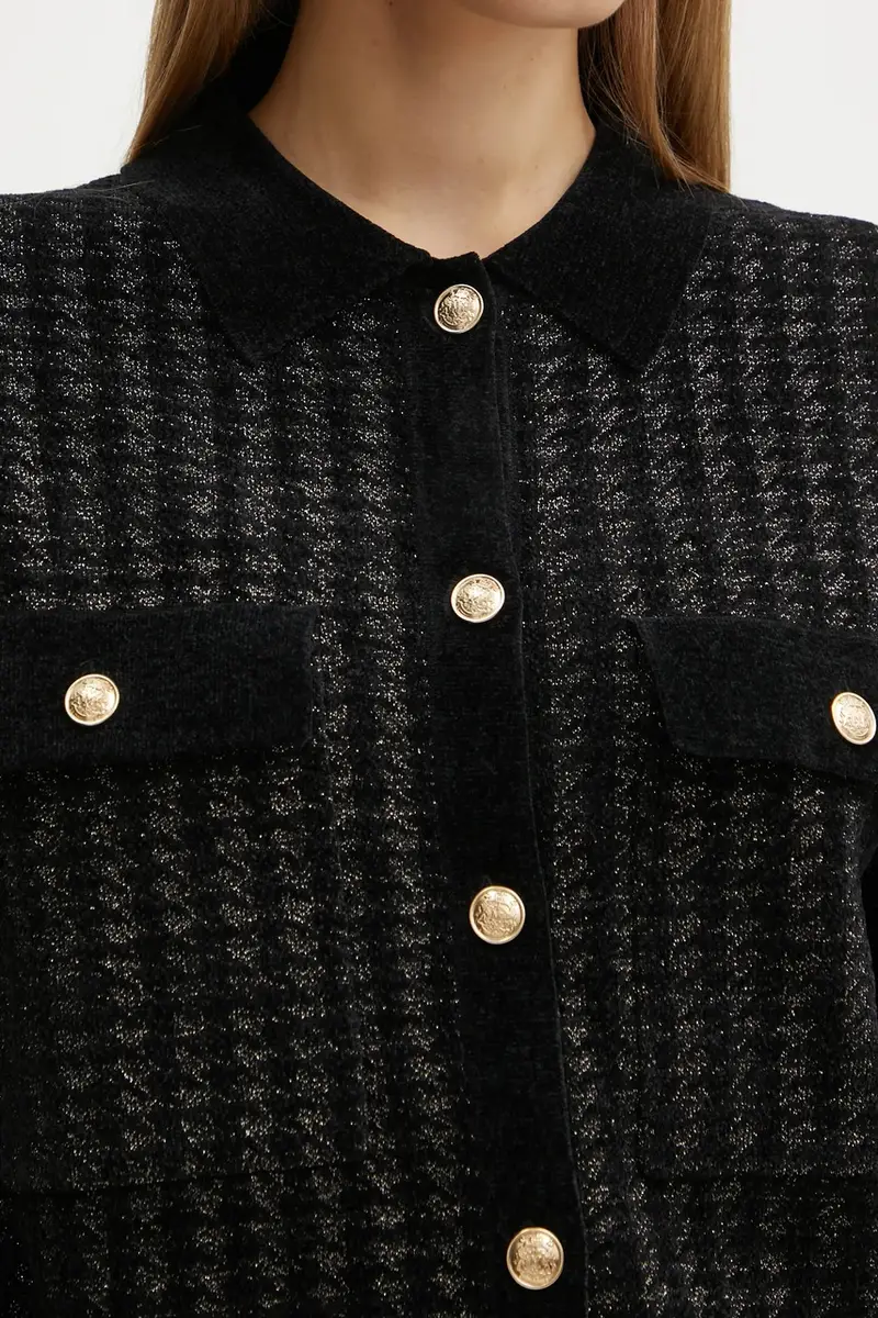 Morgan Cardigan Donna Nero 3262698 miniatura 5