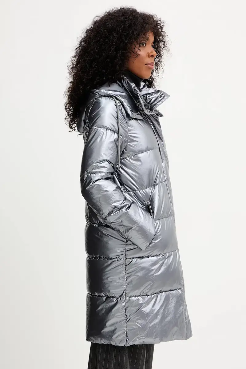 giacca colore argento GDONA miniatura 3