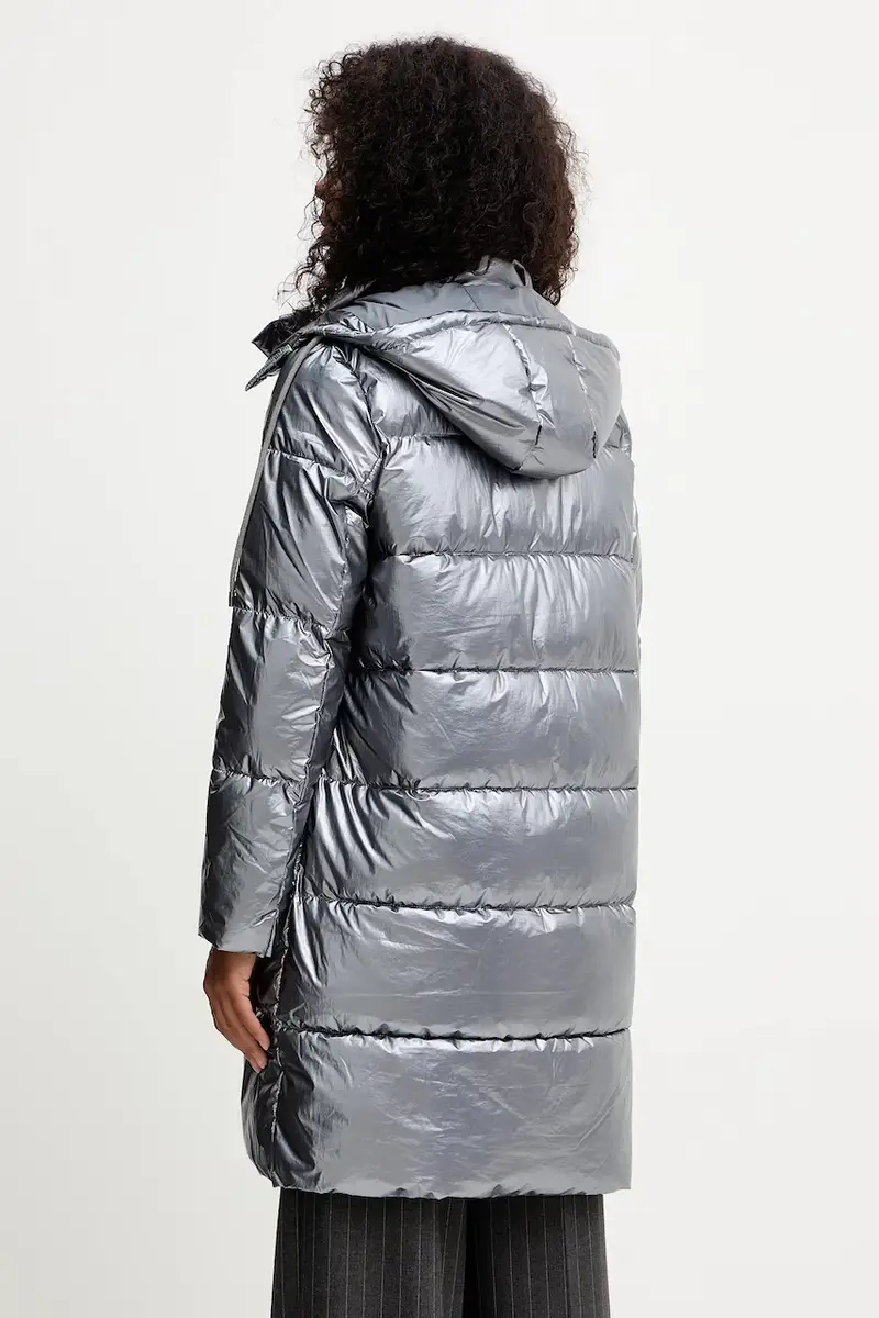 giacca colore argento GDONA miniatura 4