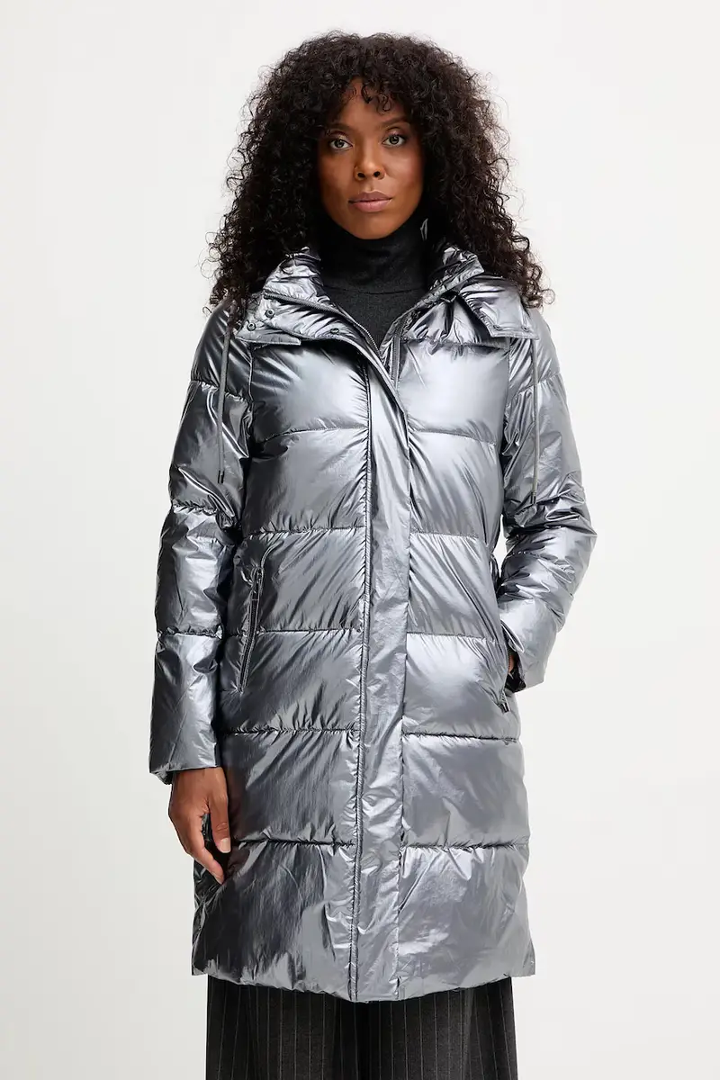 giacca colore argento GDONA