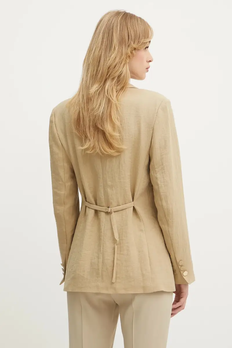 giacca colore beige VAVIK miniatura 3