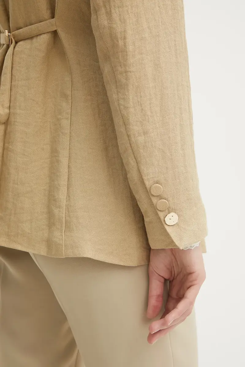 giacca colore beige VAVIK miniatura 5