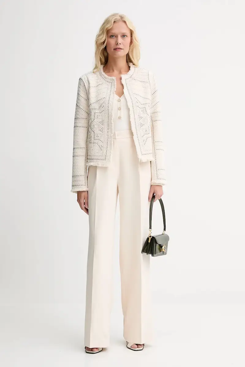 giacca colore beige VCLIKY miniatura 2