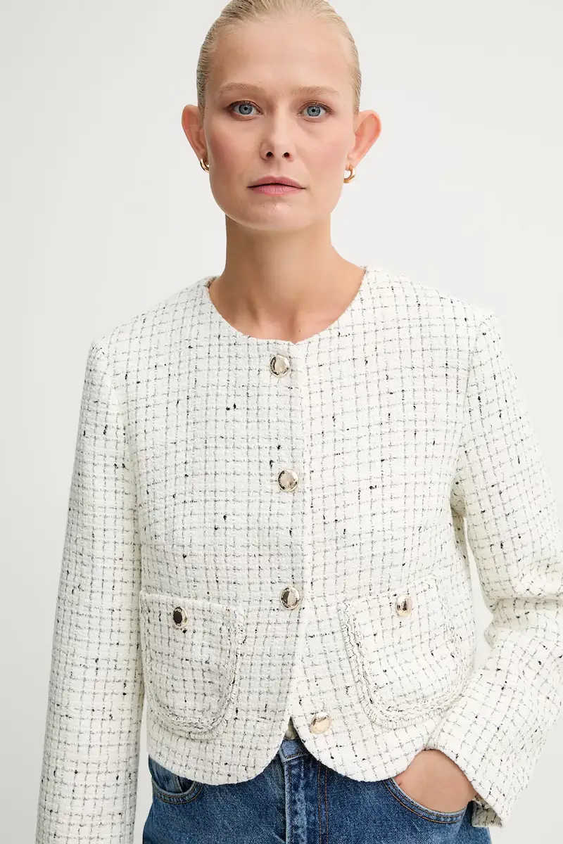 giacca colore bianco VGABY miniatura 4