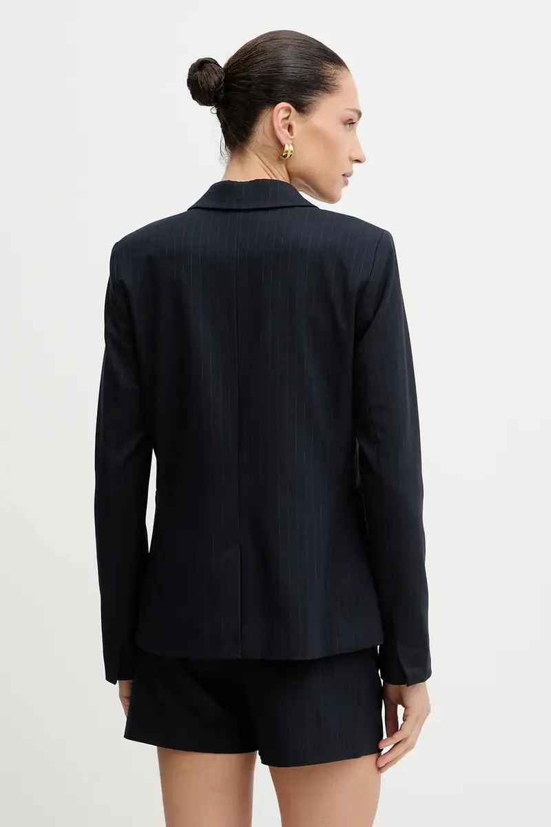 giacca colore blu navy VLOUI.F miniatura 3