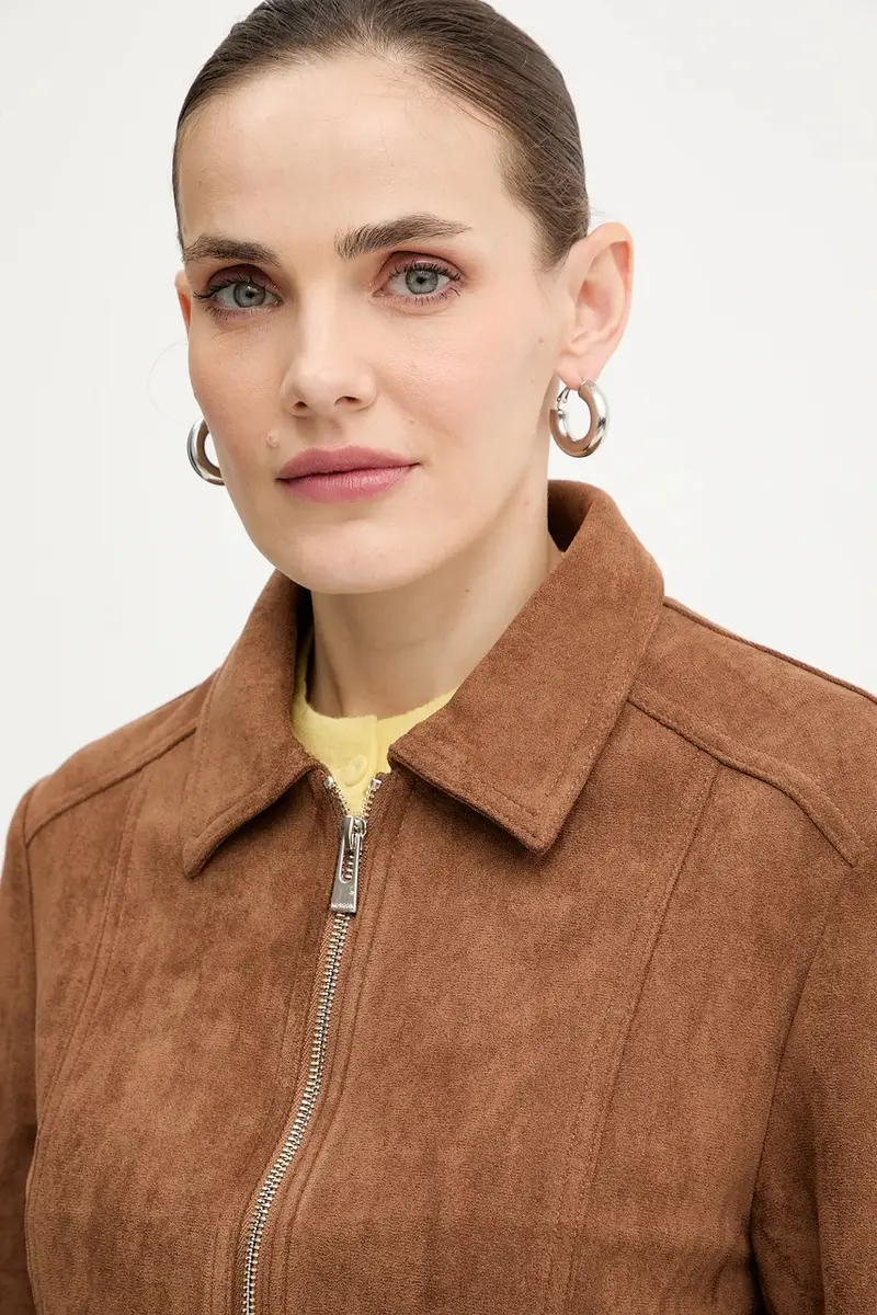 giacca colore marrone GPOKEL miniatura 4