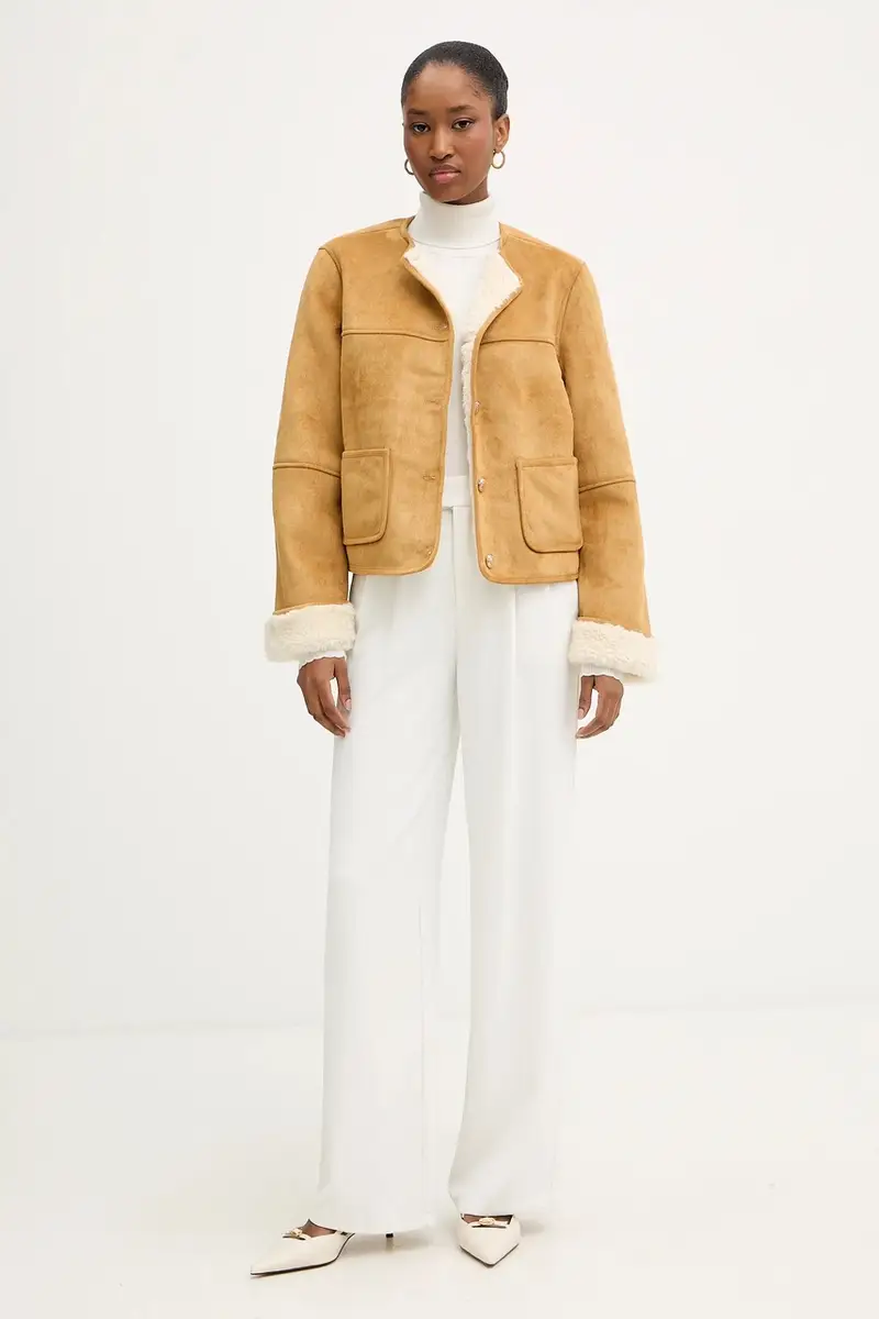 giacca colore marrone GPOLI miniatura 2