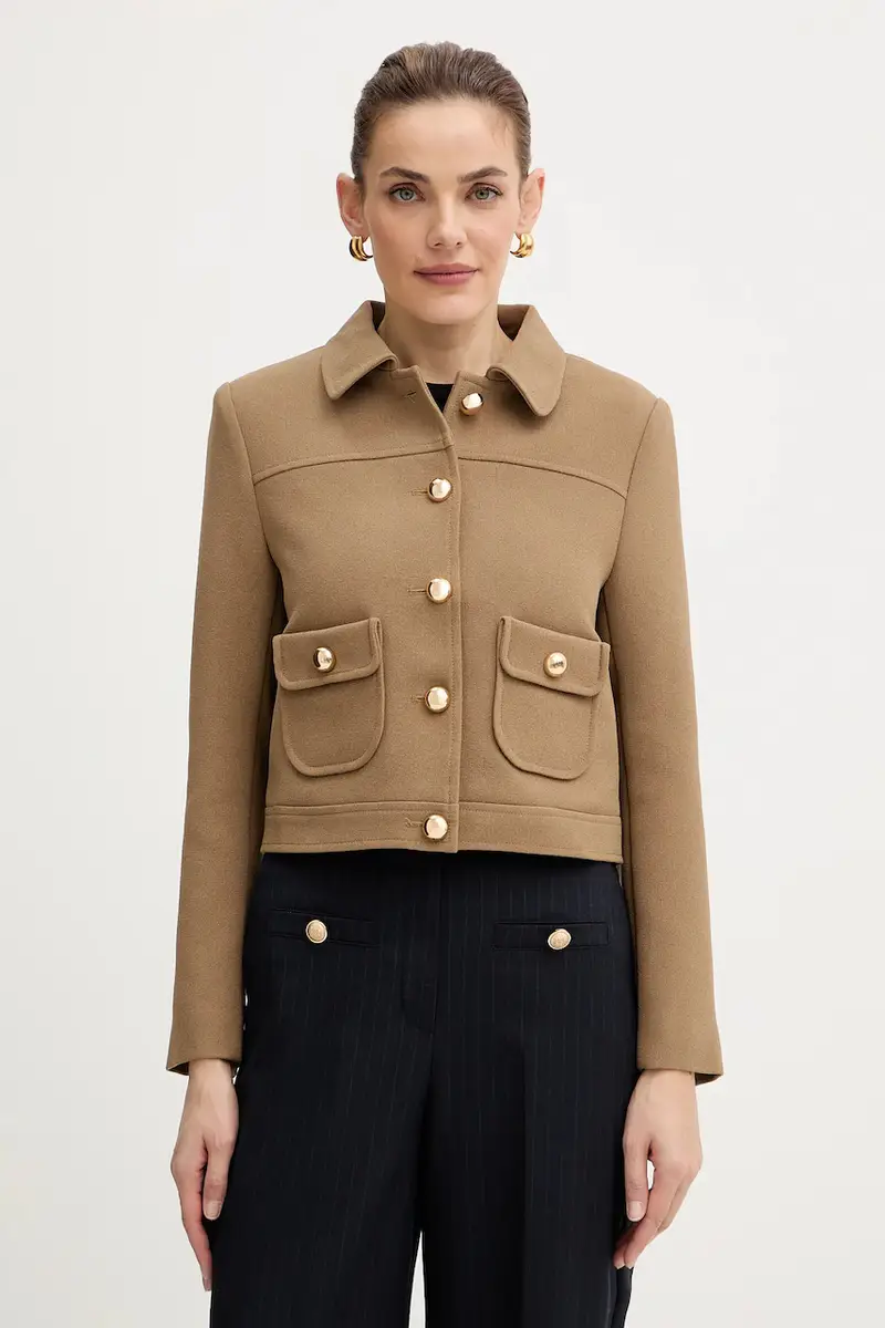 giacca colore marrone VCELIN