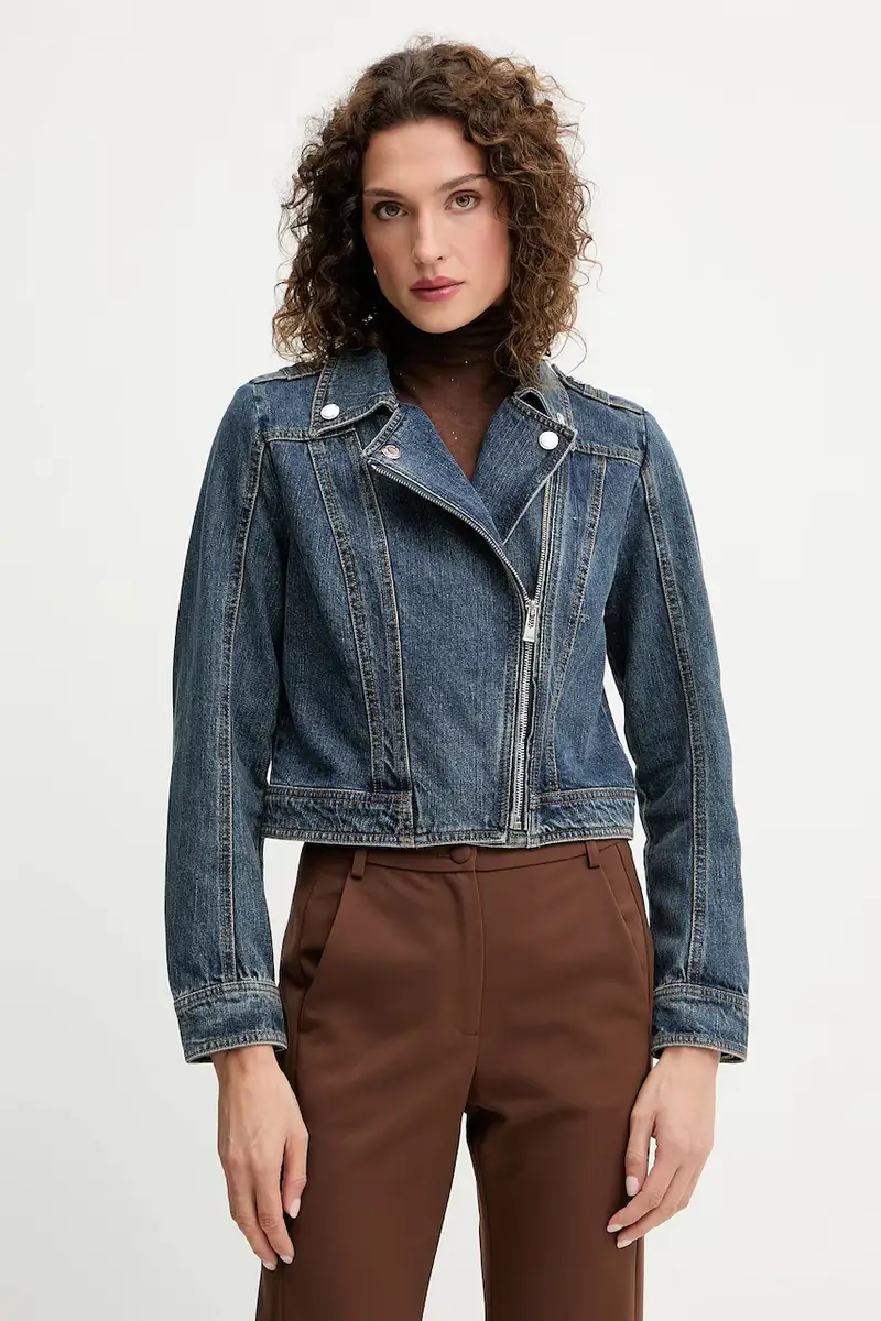 giacca di jeans colore blu GPERF