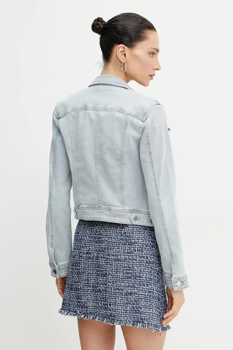 giacca di jeans VPOMI colore blu VPOMI miniatura 3