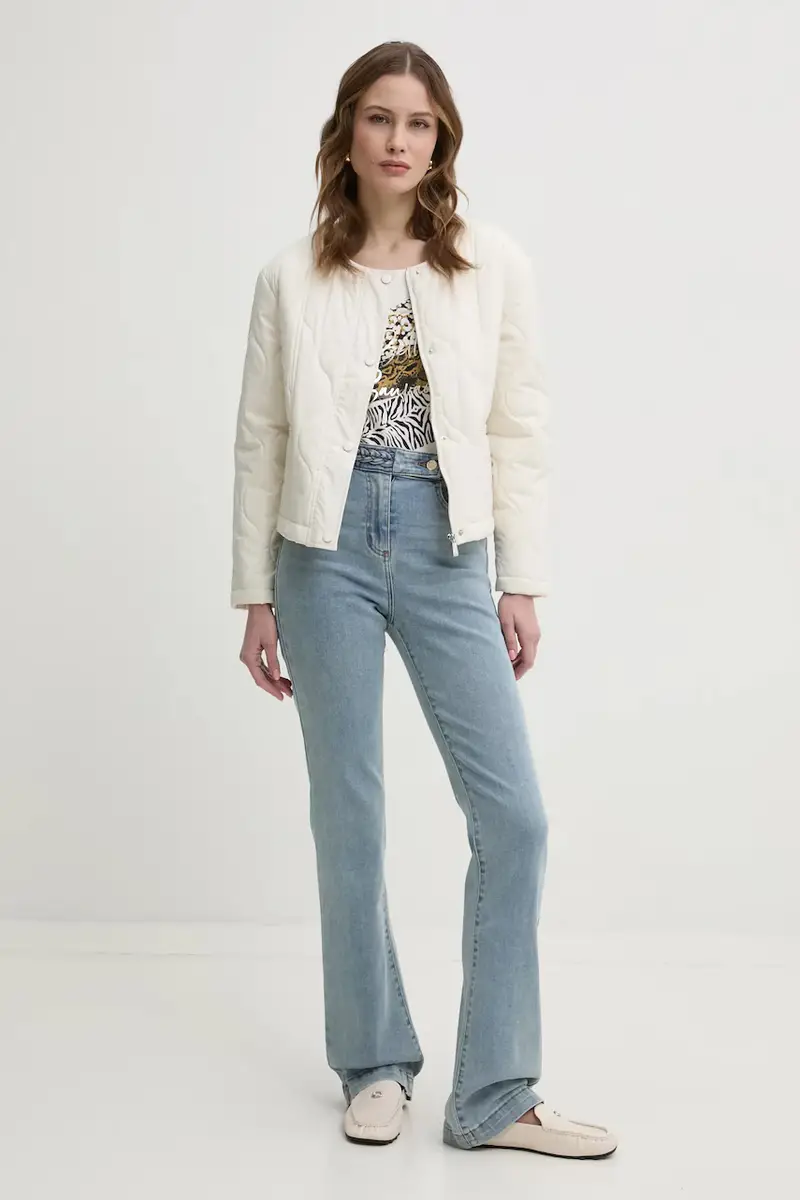 giacca GBOWIE donna colore beige GBOWIE miniatura 2