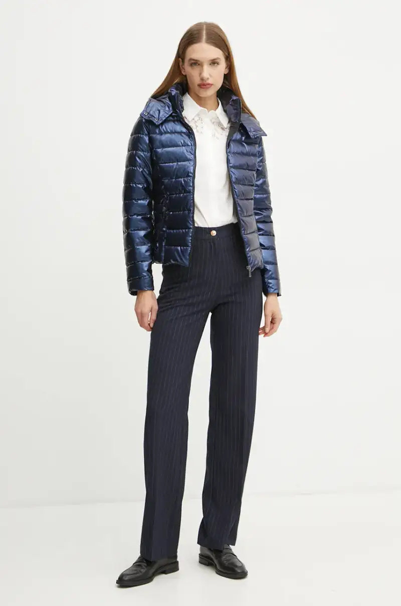 giacca GELOLA donna colore blu navy GELOLA miniatura 2