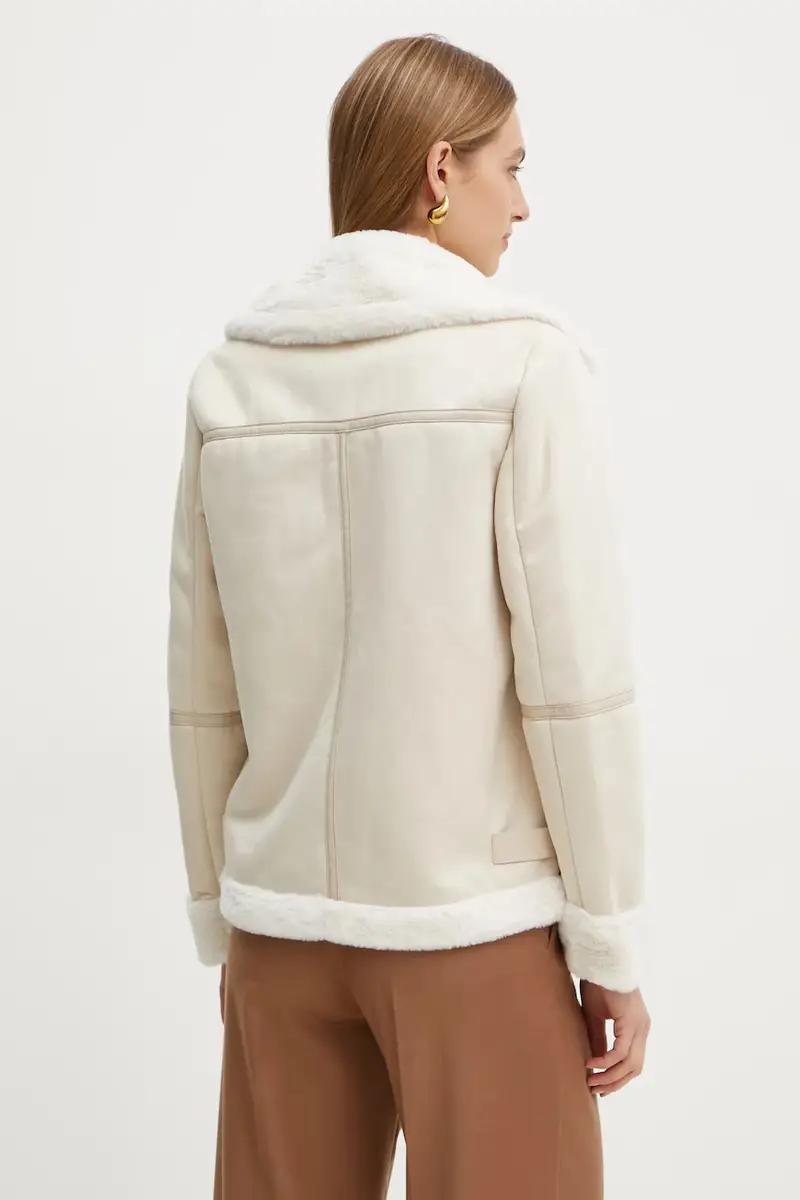 giacca GSAPA donna colore beige GSAPA miniatura 3