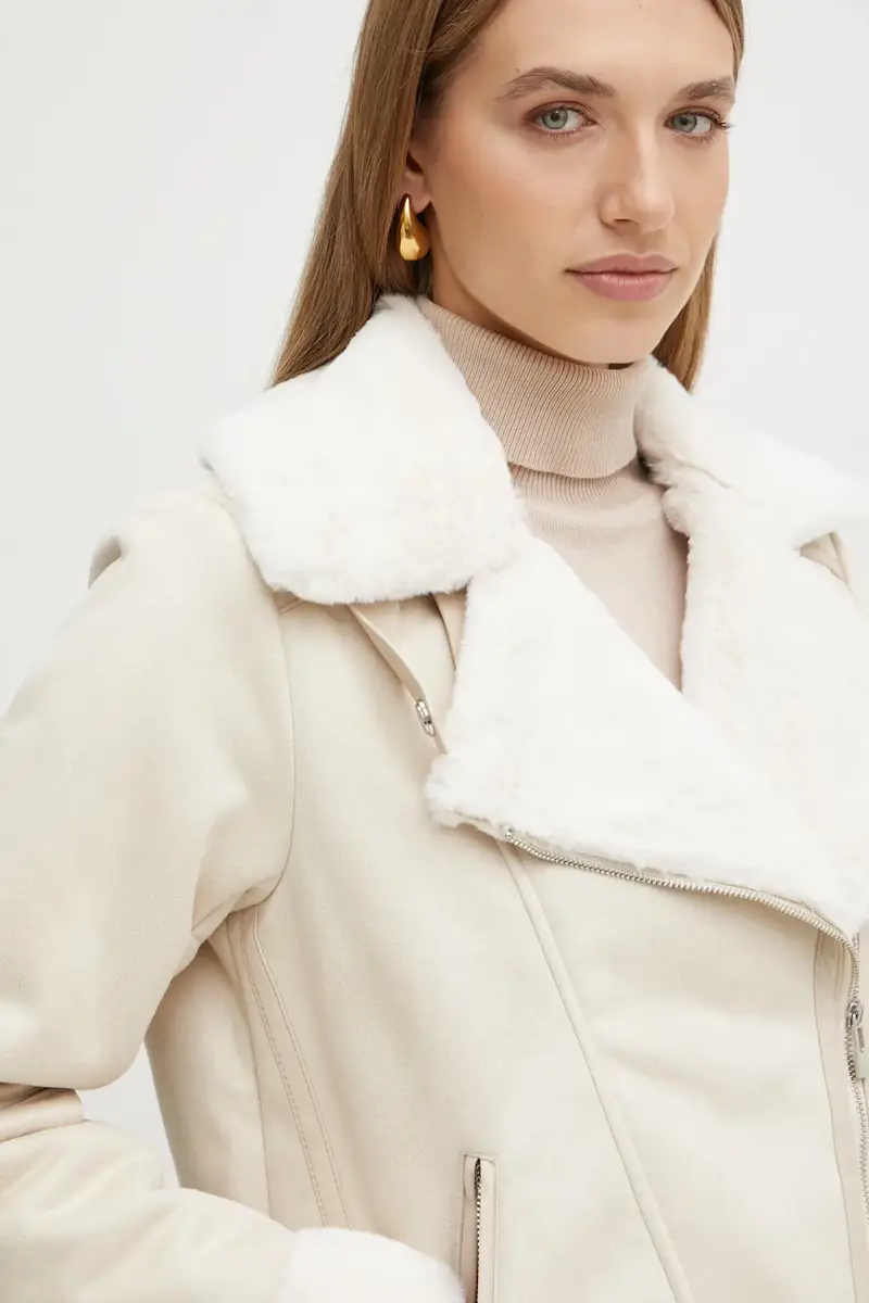 giacca GSAPA donna colore beige GSAPA miniatura 4