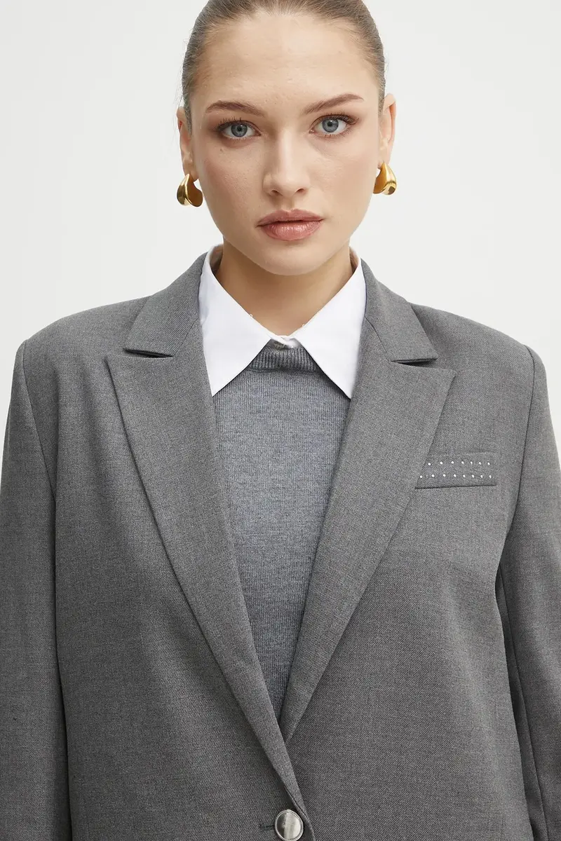 giacca VANIS.F colore grigio VANIS.F miniatura 4