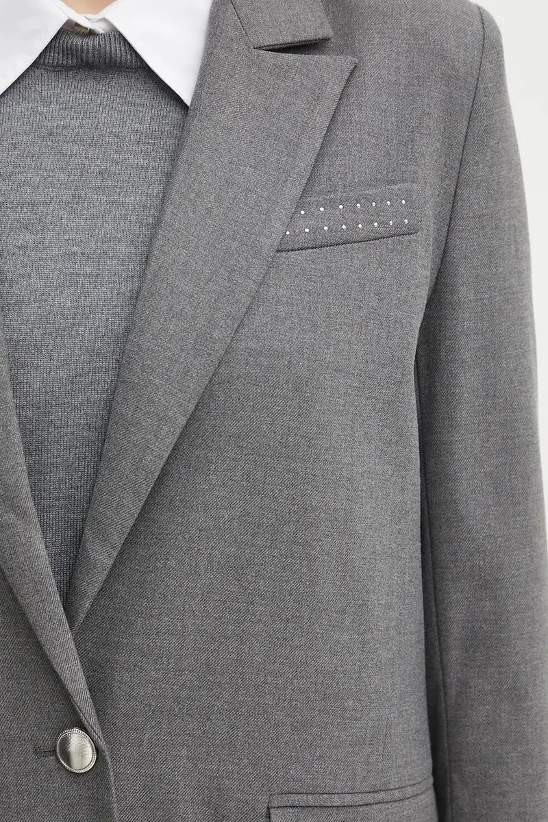 giacca VANIS.F colore grigio VANIS.F miniatura 5