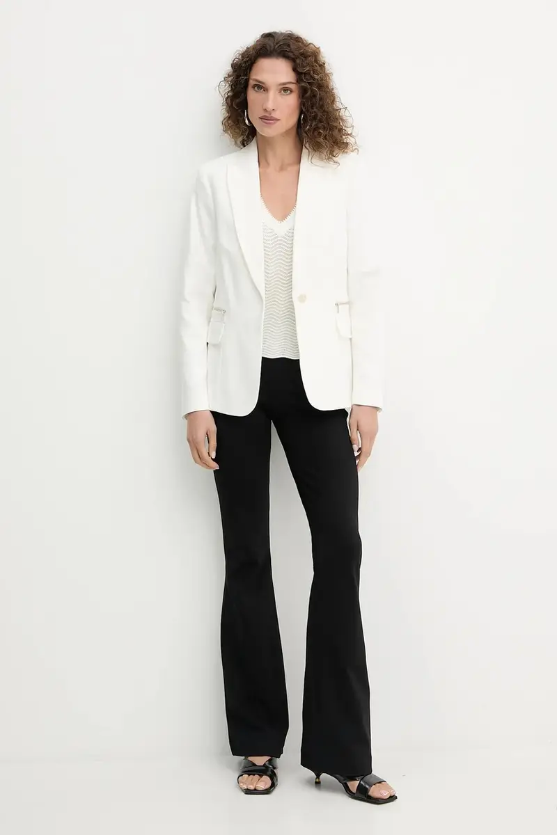 giacca VBEKA.F colore nero VBEKA.F Bianco miniatura 2