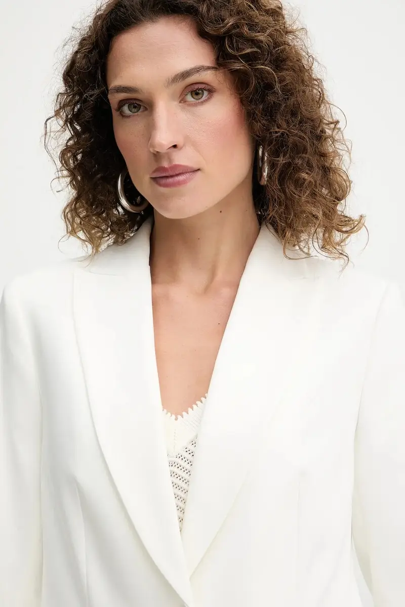 giacca VBEKA.F colore nero VBEKA.F Bianco miniatura 4