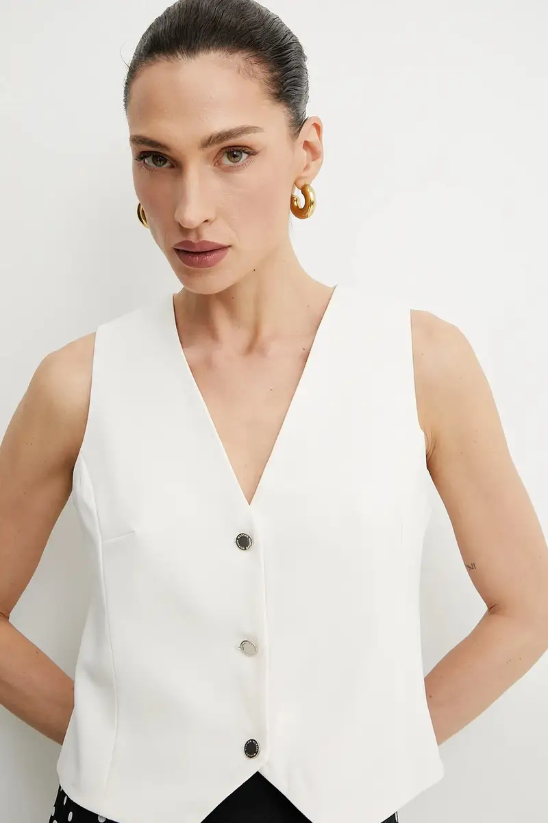 gilet CFLO colore beige CFLO miniatura 4