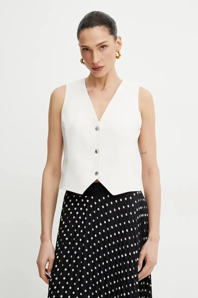 gilet CFLO colore beige CFLO