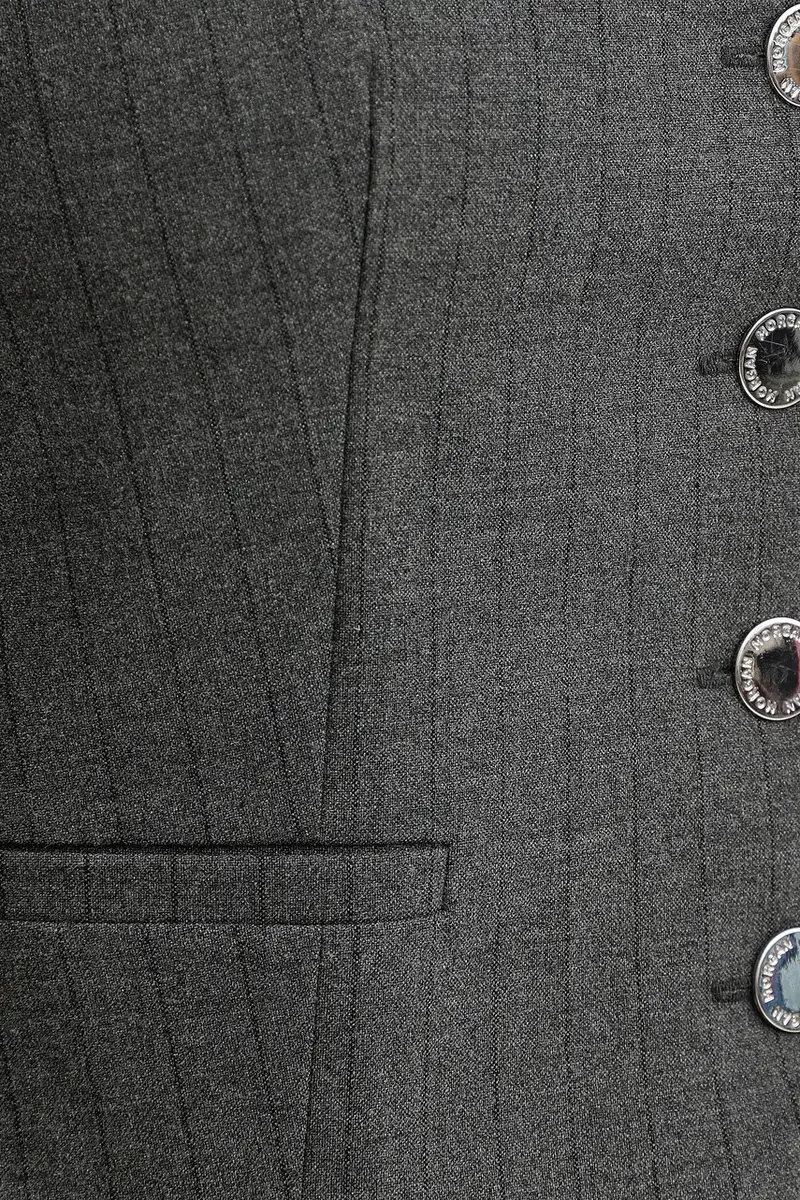 gilet colore grigio CBOKY.F miniatura 5