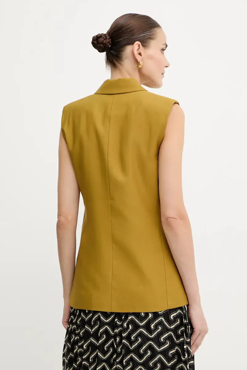 gilet colore verde VFIJA.F miniatura 3