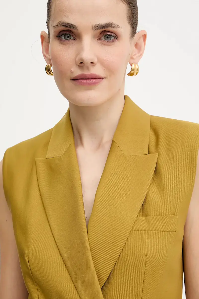 gilet colore verde VFIJA.F miniatura 4