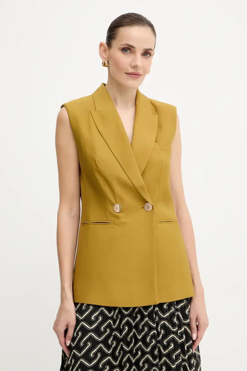 gilet colore verde VFIJA.F